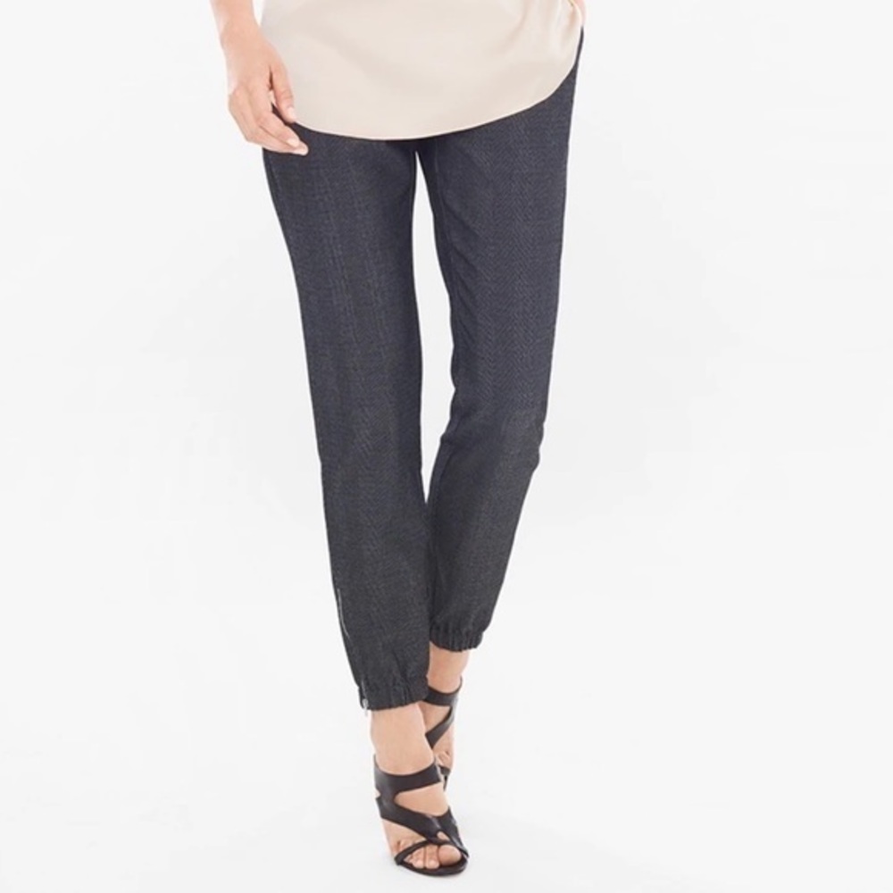 Chico's Black Textured Pants